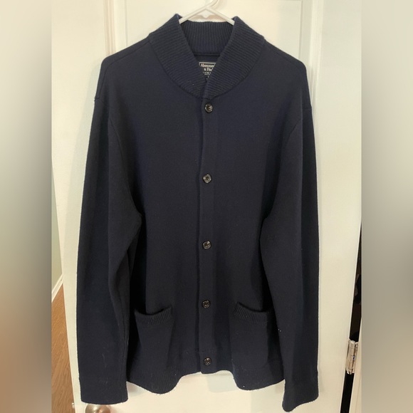 Abercrombie & Fitch button sweater - Picture 1 of 4